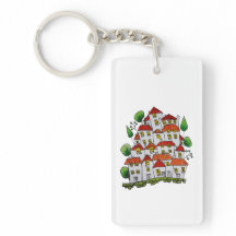 Cute Keychain (Doodle - Hand-drawn)