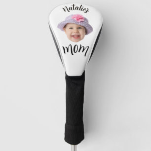  Cute Kid Baby Face Photo Child Name Mom  Golf Head Cover