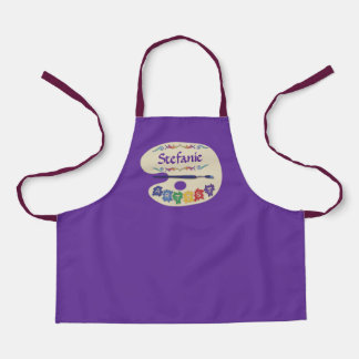 Cute Kids Art Painting Smock. Apron