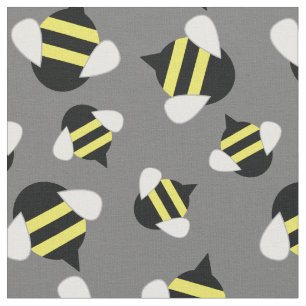 Cute Kids Bees Baby Nursery Bugs Insects Fabric