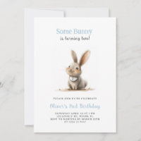 Cute Kids Bunny Birthday Party