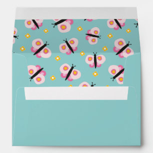 Cute Kids Butterfly pattern Envelope