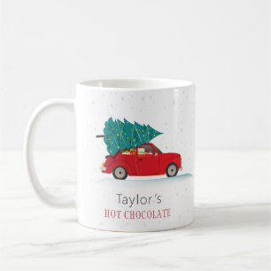 Cute Kids Christmas Holiday Personalized Coffee Mug