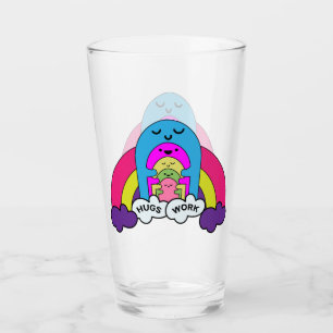 Cute Kids Cute Hugs Children Sweet Fleece Bl Glass