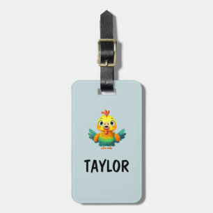 Cute Kids Fun Personalized Colourful Bag Backpack Luggage Tag