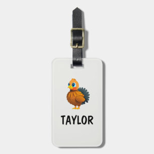 Cute Kids Fun Personalized Colourful Bag Backpack Luggage Tag