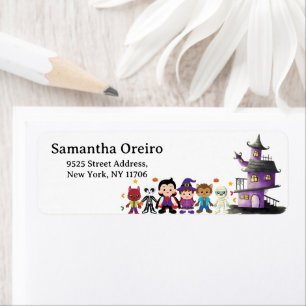 Cute Kids Halloween Costume Party