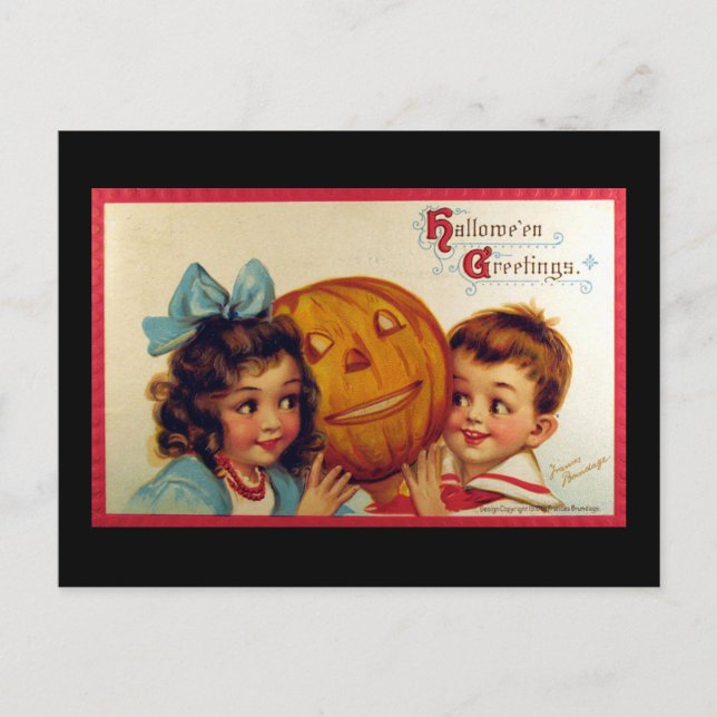Cute Kids Postcard (Front)