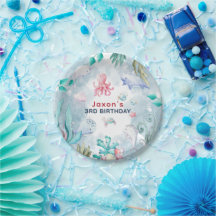 Cute Kids Watercolor Under the Sea Birthday Party