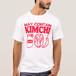Cute Kimchi Lover Funny Saying Korean Food  T-Shirt