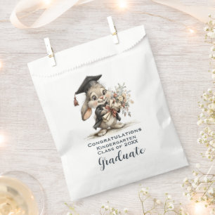  Cute Kindergarten Graduation Bunny Design Favour Bag