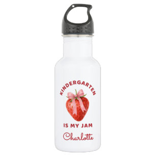 Cute Kindergarten is my jam Back to School Kids  532 Ml Water Bottle