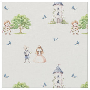 Cute kingdom prince princess musician love fairy t fabric