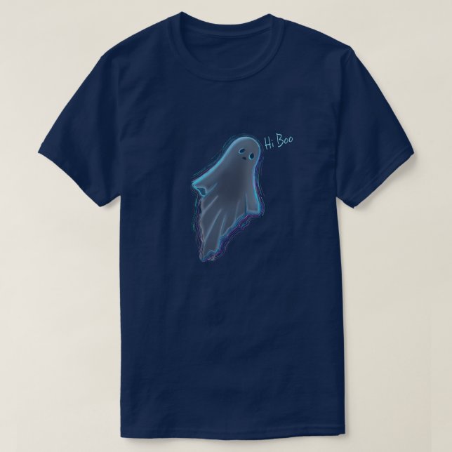 Cute KiniArt Ghost T-Shirt (Design Front)