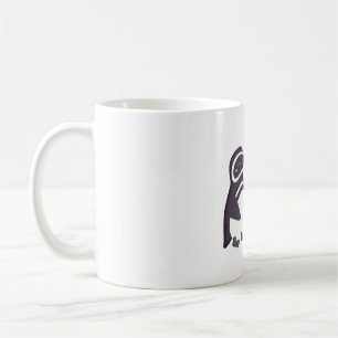 Cute Kissing Penguin Couple Coffee Mug