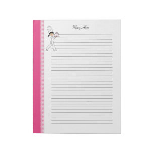 Cute Kitchen Notepad 40 Pages for Binder