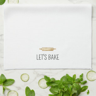 Cute Kitchen Tea Towel for Cooks & Bakers