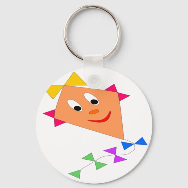 Cute Kite Keychain (Front)