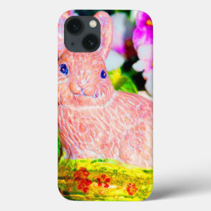Cute Kitschy Bunny Rabbit iPhone 13 Case
