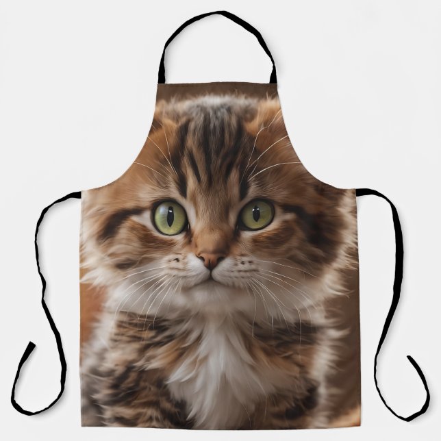 Cute Kitten  Apron (Front)