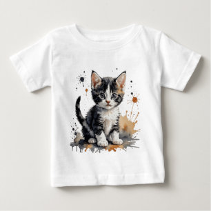 Cute kitten Baby T-Shirt