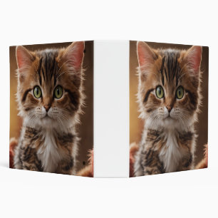 Cute Kitten  Binder