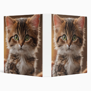 Cute Kitten Binder
