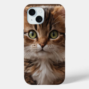Cute Kitten iPhone 15 Case