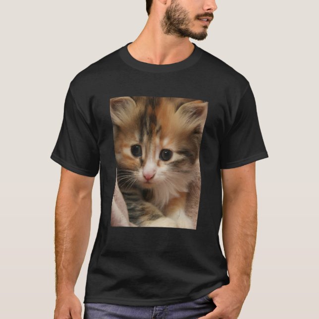 Cute Kitten  Cat  2 T-Shirt (Front)