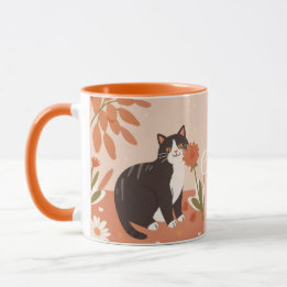 Cute Kitten Cat Coffee Personalized Mug