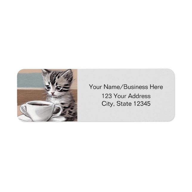 Cute Kitten Coffee (Front)