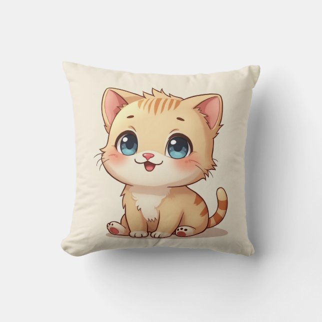 Cute kitten coussin (Recto)