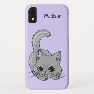 Cute Kitten custom name & colour phone cases