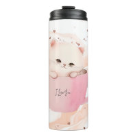 Cute Kitten in a Teacup