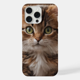 Cute Kitten iPhone 15 Pro Max Case