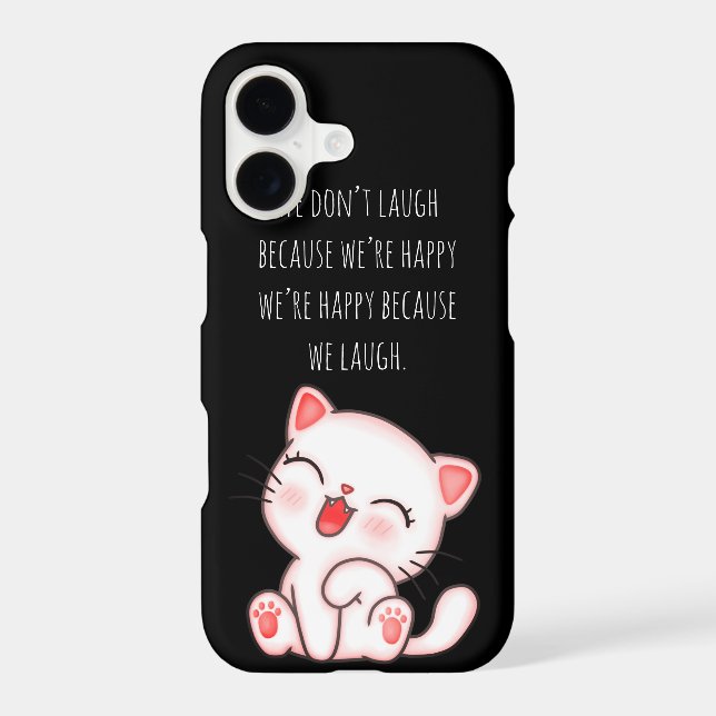 Cute Kitten Laughing (Back)