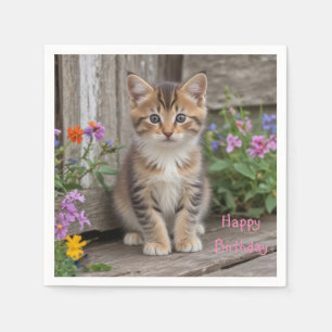 Cute Kitten  Napkin