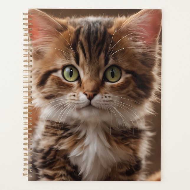 Cute Kitten  Planner (Front)