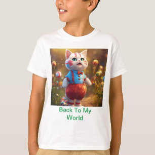 Cute Kitten Playful Designs T-Shirt