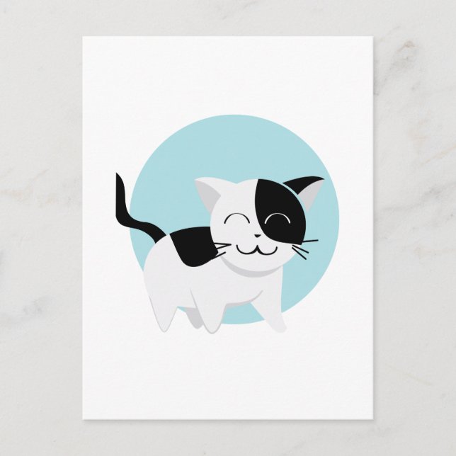 Cute Kitten Postcard (Front)