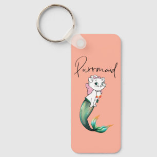 Cute Kitten Purrmaid – Fun Mermaid Cat Design Keychain