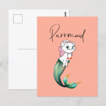 Cute Kitten Purrmaid – Fun Mermaid Cat Design