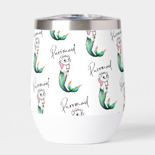 Cute Kitten Purrmaid - Fun Mermaid Design de chat