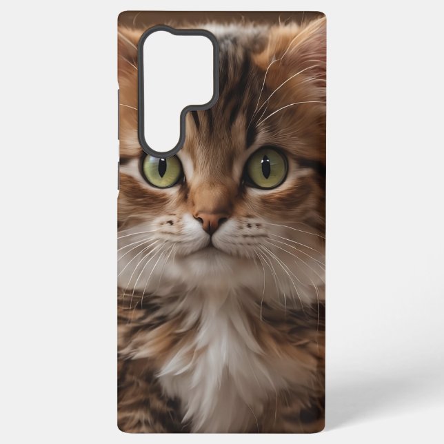 Cute Kitten  Samsung Galaxy S22 Ultra Case (Back)