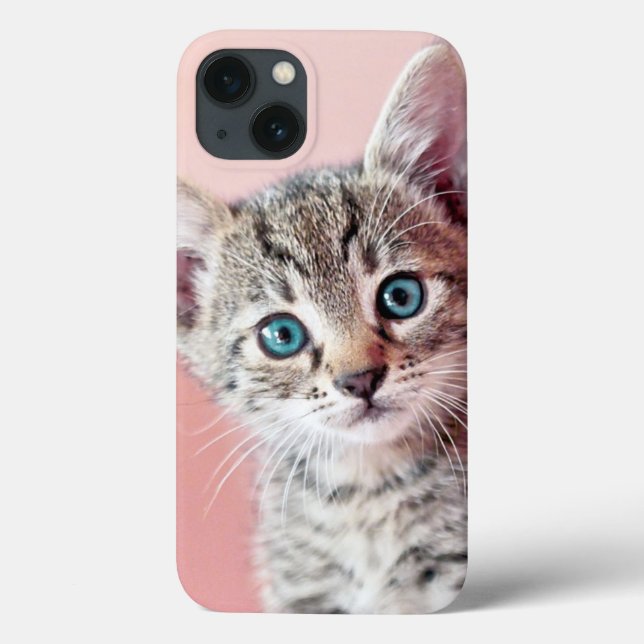 Cute kitten with blue eyes. Case-Mate iPhone case (Back)
