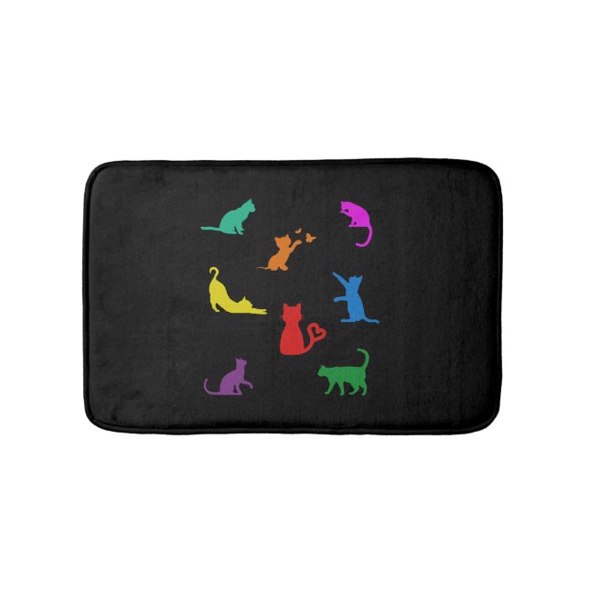 Cute Kittens - Cats - Cats lovers gift Bath Mat (Front)
