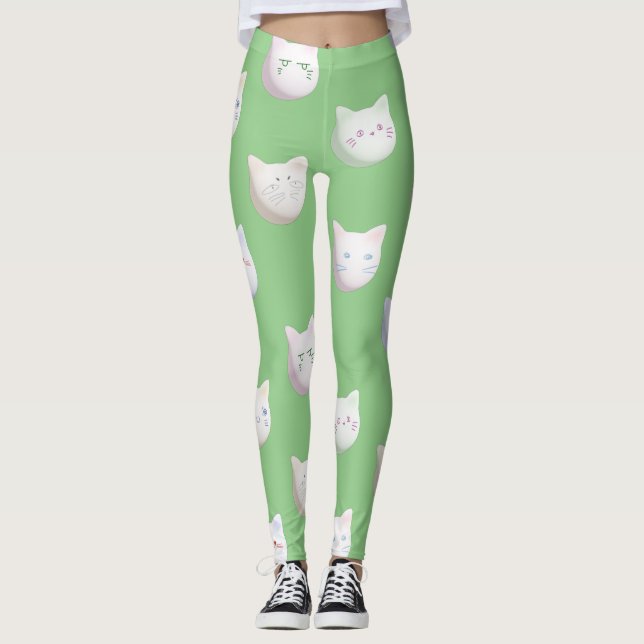 Cute Kittens Leggings (Front)
