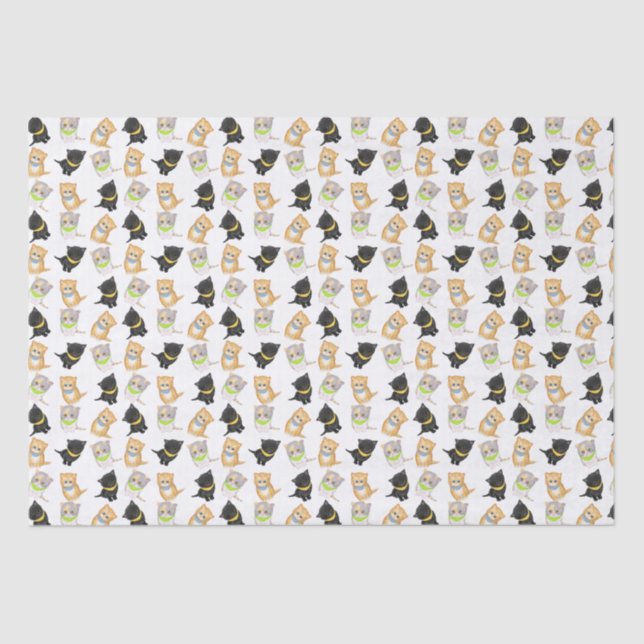 Cute kittens tissue paper (Front)