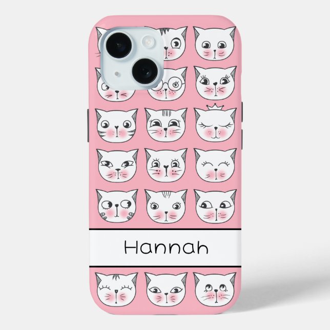 Cute Kitties Case-Mate iPhone Case (Back)