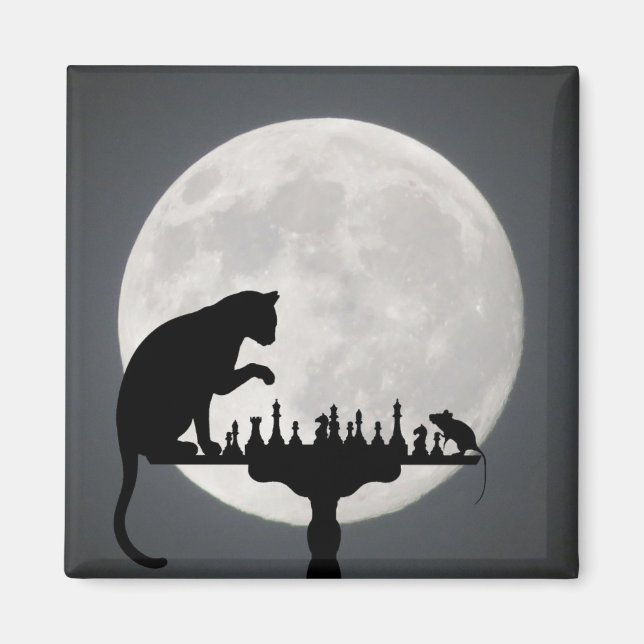 Cute Kitty Cat Magnet (Front)